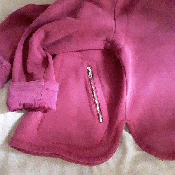 Burgundy 1/4 Zip Sweatshirt Sz PM - Picture 2 of 13